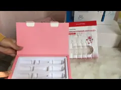 Изготовленная на заказ упаковка ампулы оводнения иглы света бутылки стекла ампулы 7 ампулы 1ml video