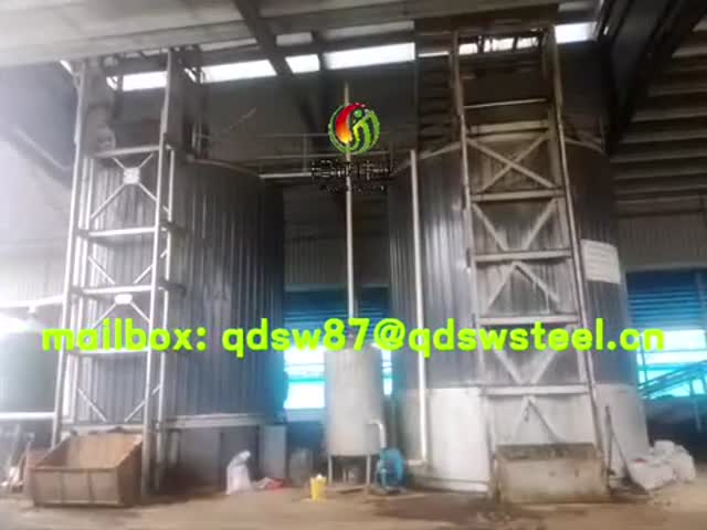Reator aeróbio de aço inoxidável das águas residuais para o uso industrial