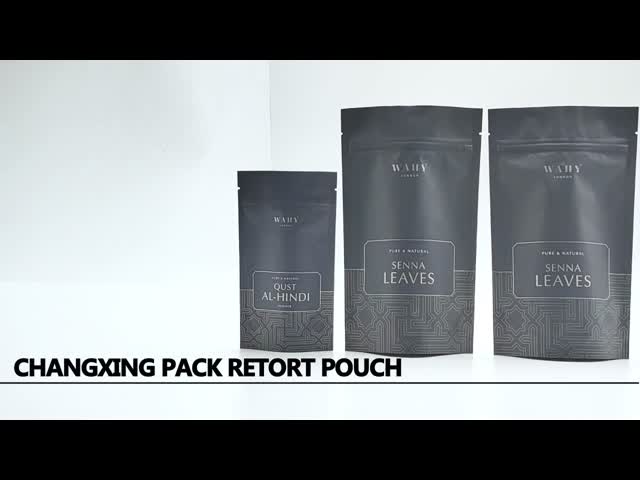 60 Microns BRC Zip Lock Plastic Pouch Reusable Underwear Storage Bag Matte Black