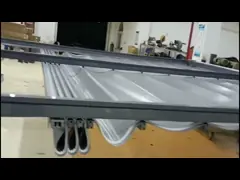 Ретрактабле система перголы ПВК тента СУНК тени изготовленная на заказ с сползать сень video