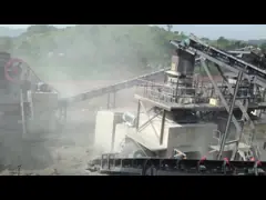 36 дюймов трясут песок делая машину дробилки гипса машины 163 TPH для цемента угля утеса вулкана video