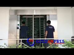 درب اتوماتیک گردان اتوماتیک ایستگاه مترو ایستگاه مترو دو طرفه