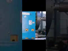 Машина токарного станка 4 ведущих брусьев горизонтальная обычная для поворачивая вала video