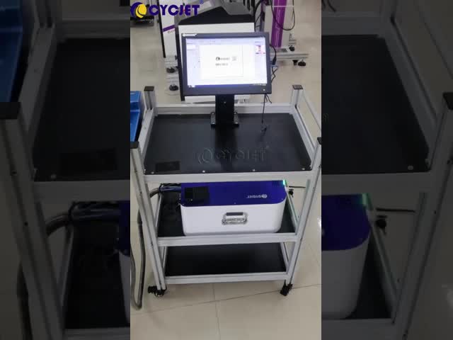 Industrial D100 Handheld Laser Marking Machine For Car Tire High Performance