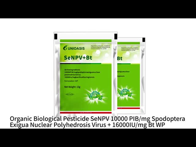SeNPV BTK Biopesticide for Cabbage Broccoli Armyworm Control