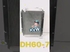 Ex55 EX55ex 504390488 Радиатор Гидравлический охладитель масла для экскаватора Hitachi video