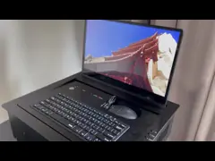 Моторизованный сальто вверх дисплей цвета щипка монитора ФХД АМКС анти- ориентированный на заказчика video