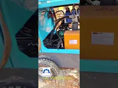 Машины Gunite пневматической машины Shotcrete 22 Kw влажной портативные video