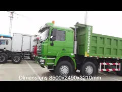 Chine Nuevo Shacman 8x4 camion H3000 70 tonnellate Diesel 340 PS camion de remate 23 CBM
