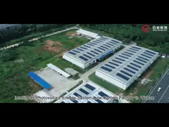 90 KW на системе солнечной энергии решетки, поли электрической системе панели солнечных батарей для дома video
