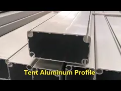 раковины шатра 3mm штранг-прессование профиля алюминиевого сплава толстой трудной низкое для рамки шатра video