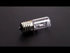 Машины шарика озона E14 52mm электрическая лампочка обеззараживанием UVC гермицидной УЛЬТРАФИОЛЕТОВАЯ video