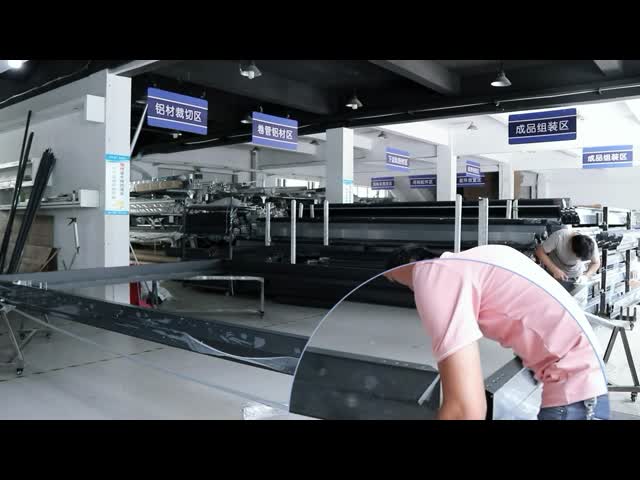 3x4m моторизовали алюминиевую Louvered крышу привели светлый бассейн доказательства грызуна видео