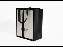 Таможня напечатала бумажный пакет 250г белого роскошного бутика для одежд video