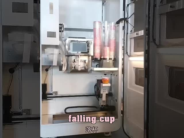 Self Service Ice Cream Vending Machine LCD Touch Screen