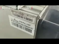 машина ASIC Antminer S19 PRO Bitmain S19J Pro 100T горнорабочего 75db 3050W BTC video