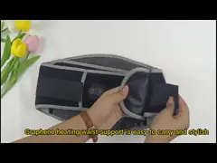 Пояс талии топления ОЭМ для ОДМ длинноволновой части инфракрасной области облегчения боли приведенным в действие УСБ 5В video