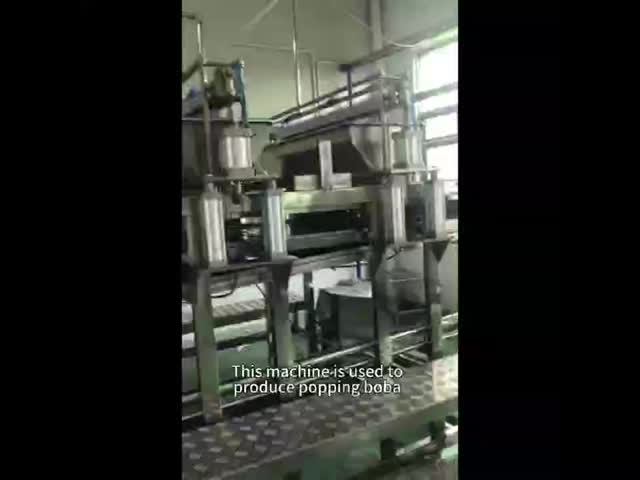 Controle 200kg/H do PLC estalando Boba que faz a linha de produção da máquina