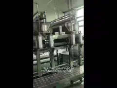 Хлопая Boba делая машиной прессформы автоматическую конфету делая машину video