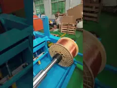 Подгонянный кабель делая машину, машину штрангпресса кабеля двойного слоя video