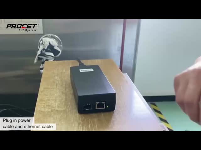 Инжектор PoE камеры PDs 60W 802.3BT Poe++ для базовых станций