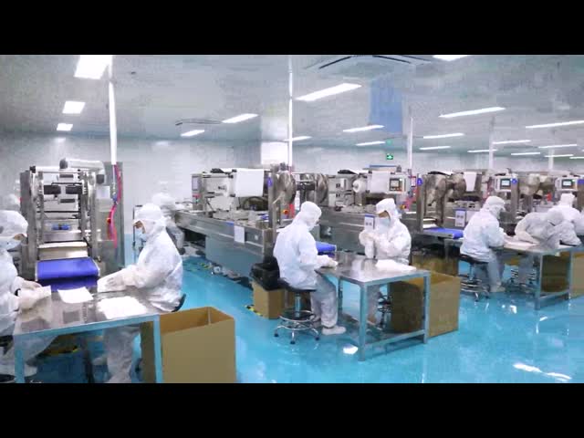 Production process of iclean swabs and vtm