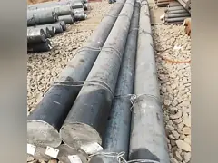 Адвокатура S45c стального прута углерода CR OD 12.7mm-3000mm HR грубая, который подвергли механической обработке круглая video