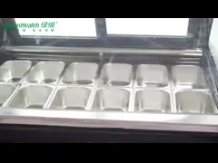 1880W 20 готовит витрину комода холодильника Popsicle льда замораживателя дисплея мороженого video