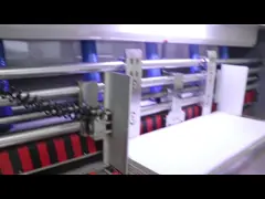 Коробка Flexo коробки 3 цветов печатая торгового автомата 200Pcs/Min video