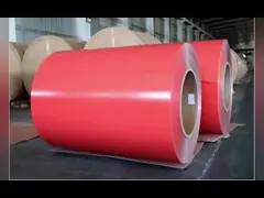 Сморщенная катушка RAL9010 покрытая цветом стальная покрасить покрытых поставщиков катушки video