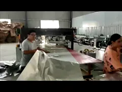 Сумка фильма FIBC LDPE делая машину для сформированной сумки подходящего вкладыша большей части FIBC PE большой video