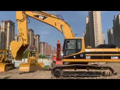 CAT 330BL 30 Ton Second Hand Hydraulic Crawler Excavator Construction Machinery video