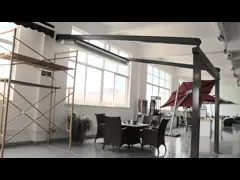 Motorized Outdoor Roller Blinds Patio Window Sunshade Zip Track Blinds video