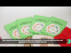 Double PE Laminated Film Recyclable Mono-material Packaging