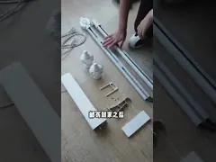 Умный аксессуар занавеса рулонной шторы штанги римского искусства электрического двигателя video