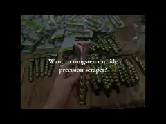 Инструмент удаления обоев краски шабера замены сверхмощного двойного края реверзибельный для краски, пола, ярлыков стикеров video