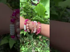 Браслеты Handmade эмали стиля ювелирных изделий DIY вышитые бисером оцинковывают для того чтобы сплавить ультрамодный шарм video