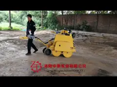 Ролик дороги с поворачивая строительной техникой радиуса 2700mm сверхмощной video