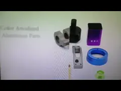 Части острого металла угла запасные подвергая поворачивая материал механической обработке 7075 Al 2024 video