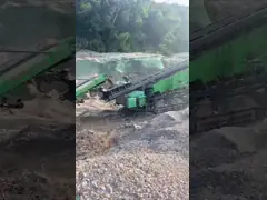 279Kw 230 t/h Mining Crushing And Screening Plant Portable Jaw Rock Crusher