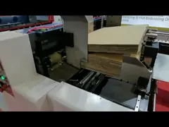 Bottom Suction Automatic Paper Die Cutting Machine 6000s/H Nozzle Lead Feeding
