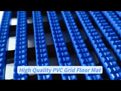 Open Grid Workplace Floor Mat Non Slip Anti Fatigue Vinyl Material