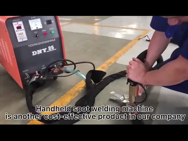 Одиночная фаза сварочного аппарата пятна утюга ручки ручки сварщика Ac портативная небольшая видео