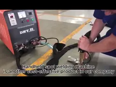 Одиночная фаза сварочного аппарата пятна утюга ручки ручки сварщика Ac портативная небольшая video
