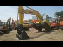 22 tonnes de PC220 - la chenille 7 hydraulique a utilisé l'excavatrice Working Weight 22840KG de KOMATSU video