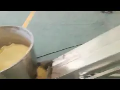 Мозоль шелушится машина производства сопнула хлопья мозоли хлопьй для завтрака делая линию хлопьев мозоли машины video