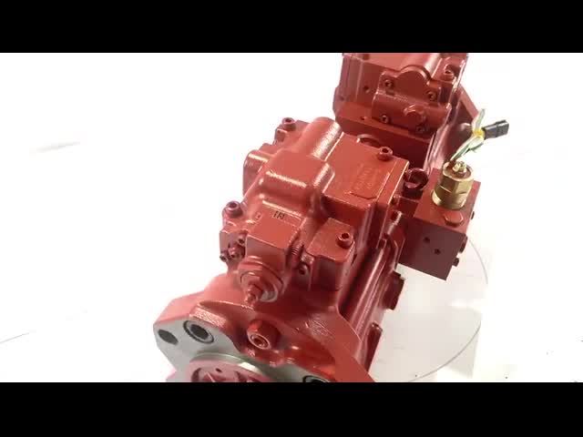 Гидронасос поршеня экскаватора DH220-5 главный разделяет DH225-7 гидронасос K3V112DT-HNOV-12 видео