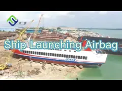 Florescence Ship Rubber Marine Airbag Used For Launching