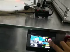 10ml vidrio automático Vial Filling Capping Machine 600W 25BPM