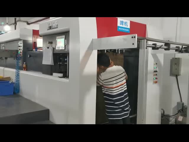 Cardboard Box Automatic Die Cutting And Creasing Machine